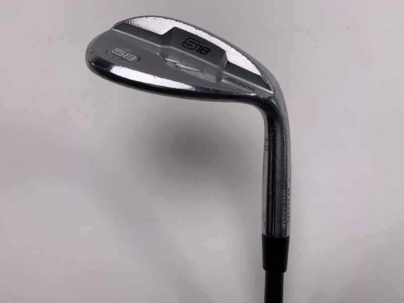 Mizuno S18 White Satin Lob Wedge LW 58* 8 Bounce Project X LZ 4.5 70g Mens RH