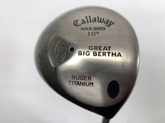 Callaway Original Great Big Bertha Driver 10* GBB UL Regular Graphite Mens RH