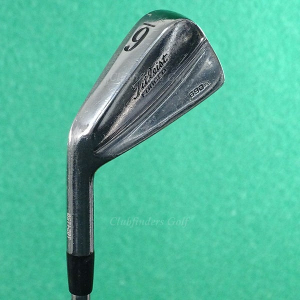 LH Titleist 690MB Forged Single 6 Iron True Temper Dynamic Gold S300 Steel Stiff