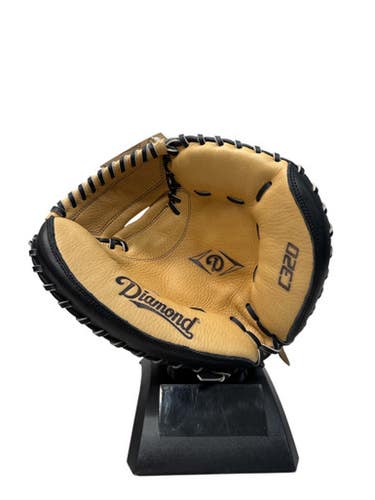 Used Diamond C320 RH Throw 32 Catchers Mitt - Black And Tan 11835-S000197510