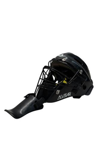 Used All Star Black Catchers Helmet w/Mask - Black 11835-S000197497