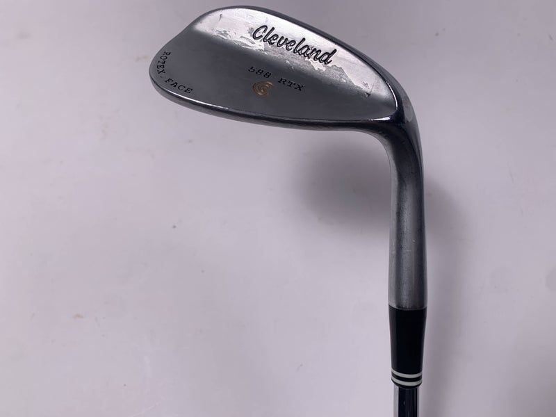 Cleveland 588 RTX Satin Chrome Sand Wedge SW 54* 12 Dynamic Gold Wedge Mens RH
