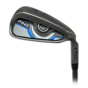 Ping G Max Single 6 Iron Blue Dot Graphite Ping CFS 65 Senior Flex