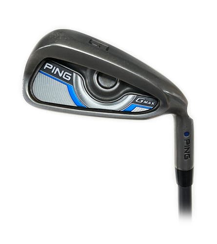 Ping G Max Single 6 Iron Blue Dot Graphite Ping CFS 65 Senior Flex