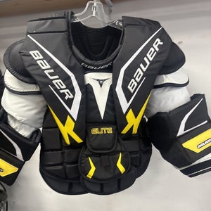 Senior Size Med Bauer Elite HX SOR3 Ice Hockey Goalie Arm & Chest Protector