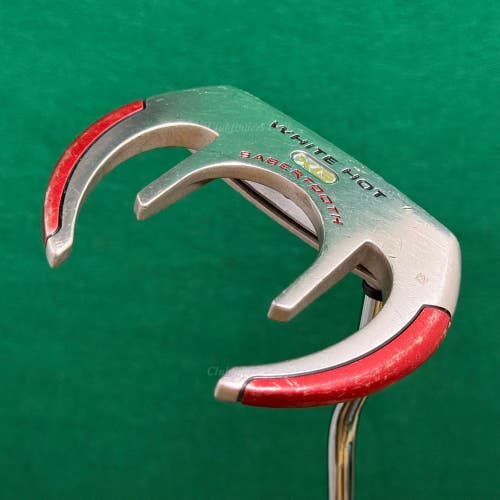 Odyssey White Hot XG Sabertooth Double-Bend 35" Mallet Putter Golf Club
