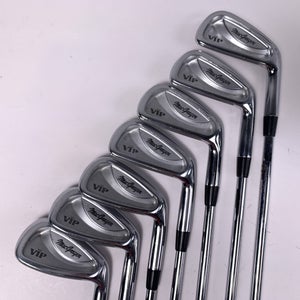 Macgregor VIP Forged Iron Set 4-PW KBS Tour Stiff RH Oversize Grips +1''