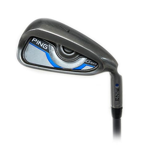 Ping G Max Single 7 Iron Blue Dot Graphite Ping CFS 65 Senior Flex