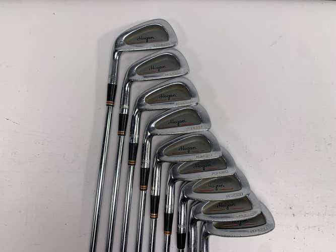 Ben Hogan Edge Forged Iron Set 2-PW Apex 4 Stiff Steel Mens LH