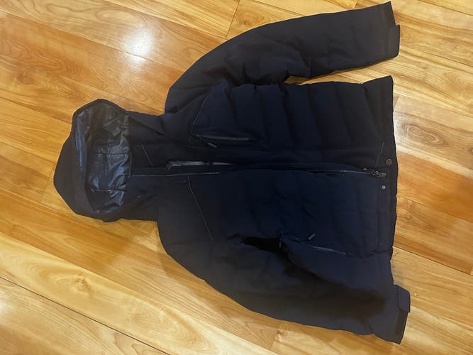 SYNC MEN'S SHELTER INSULATED SKI PARKA BLACK JACKET