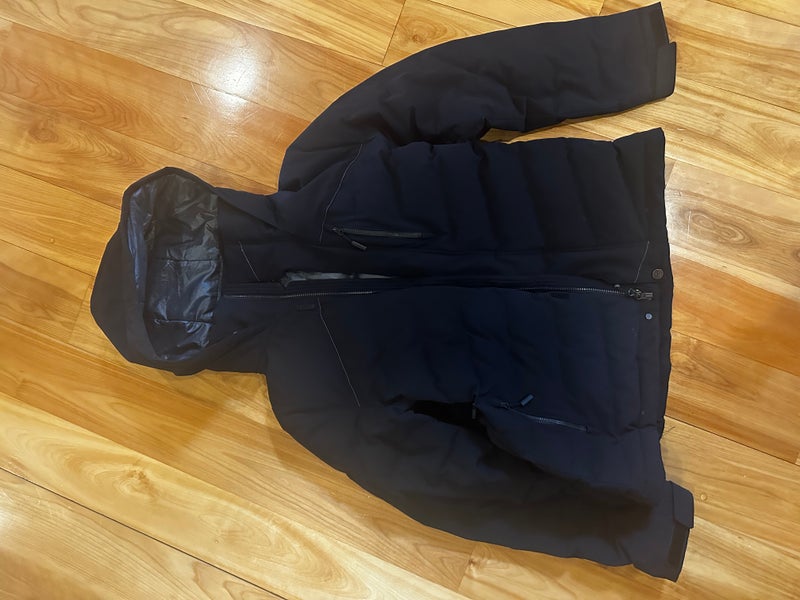 SYNC MEN'S SHELTER INSULATED SKI PARKA BLACK JACKET
