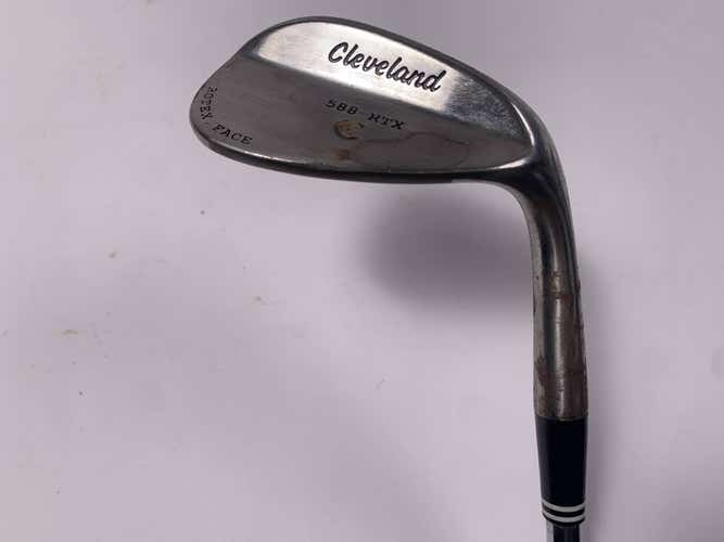 Cleveland 588 RTX Satin Chrome Sand Wedge Raw SW 54* 12 DG S400 Wedge Mens RH