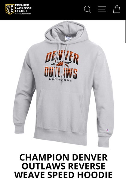 Denver Outlaws Hoodie Mens Large