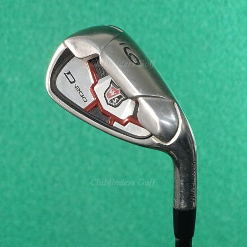 Wilson Staff D-200 Single 9 Iron Fujikura Vista Pro IR 50-R2 Graphite Seniors