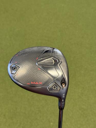 Cobra Dark Speed Max 9* Driver, Right Hand STIFF Flex LINQ 7F4 Stiff Flex M40x