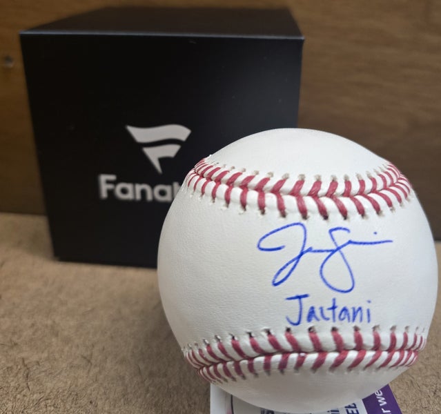 Kansas City Royals Jac Caglianone Signed MLB Baseball Jactani Inscription w/Coa