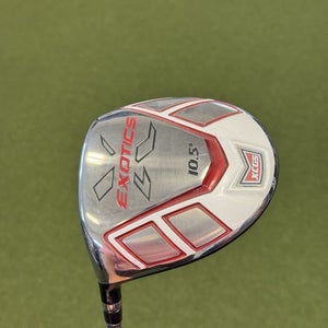 Tour Edge Exotics XCG5 10.5 Driver Aldila RIP 60 Graphite X-Stiff LEFT HANDED