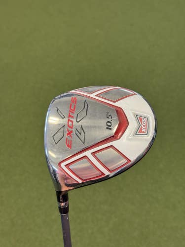 Tour Edge Exotics XCG5 10.5 Driver Aldila RIP 60 Graphite X-Stiff LEFT HANDED