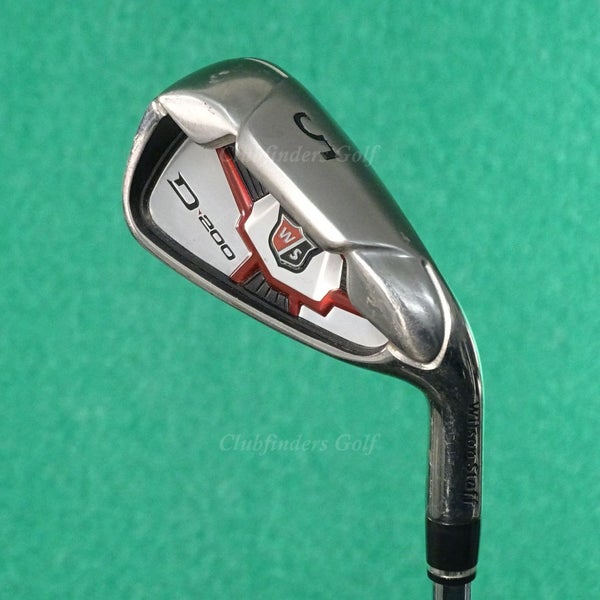 Wilson Staff D-200 Single 5 Iron Factory FST Steel Uniflex