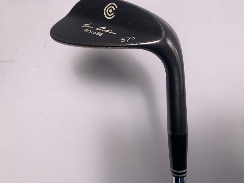 Cleveland 588 Black Melonite Sand Wedge SW 57* DG Wedge Steel Mens RH