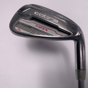 Cobra MAX Single 9 Iron White Tie X4 50g Ladies Steel Womens RH
