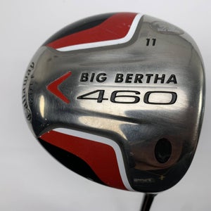 Callaway Big Bertha 460 Driver 11* Aldila NVS Senior Graphite Mens RH