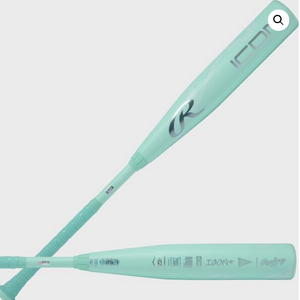 New 2026 Rawlings Icon USSSA Baseball Bat (-10) (-8) RUT6I
