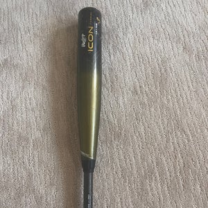 2023 Rawlings Icon Composite BBCOR Certified Bat (-3)  30 oz 33" (Used)