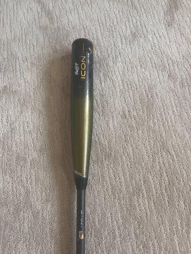 2023 Rawlings Icon Composite BBCOR Certified Bat (-3)  30 oz 33" (Used)