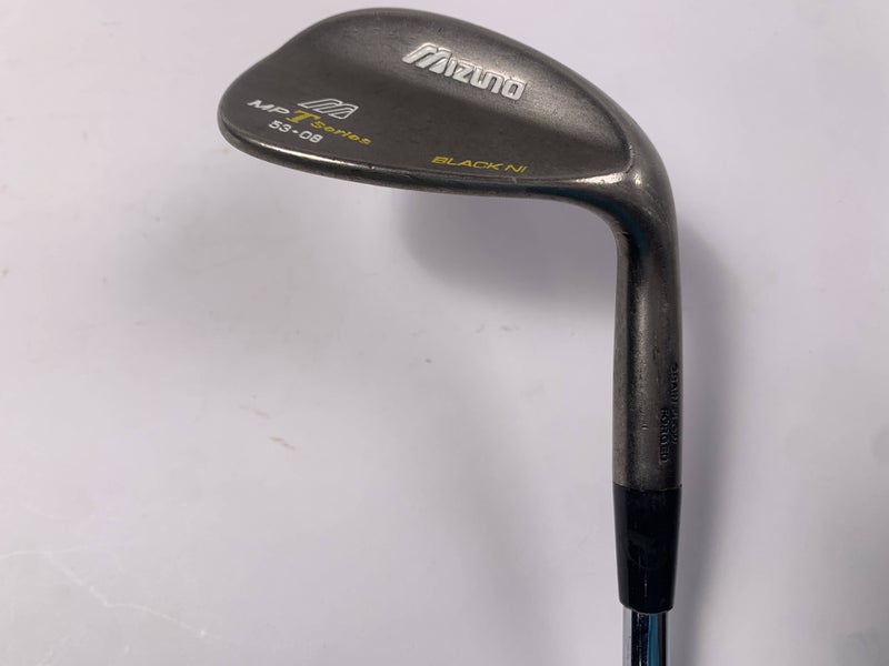 Mizuno MP T Series Black Nickel 2008 Gap Wedge GW 53* 8 DG Wedge Steel Mens RH