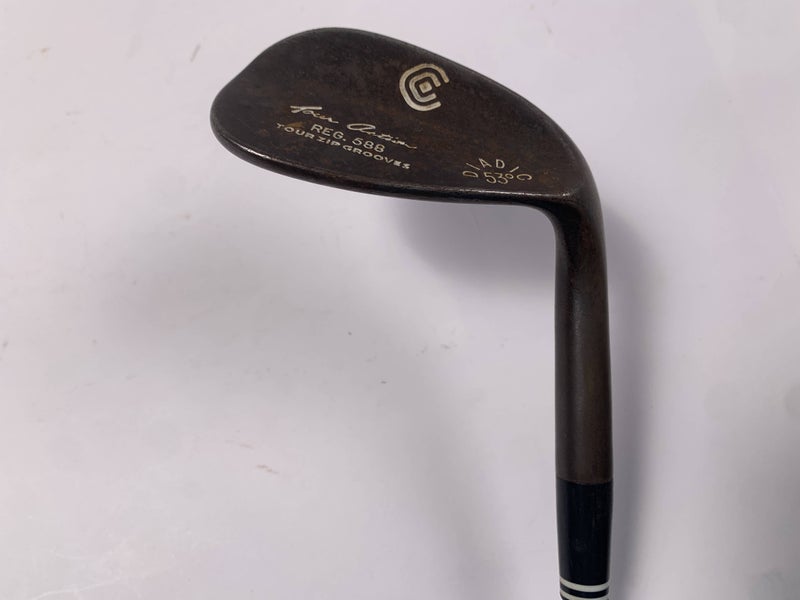 Cleveland 588 Gap Wedge RAW GW 53* True Temper Dynamic Gold S400 Stiff Mens RH