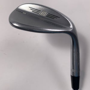 Titleist Vokey SM9 Tour Chrome Lob Wedge LW 58* 8 Bounce M-Grind Wedge Mens RH