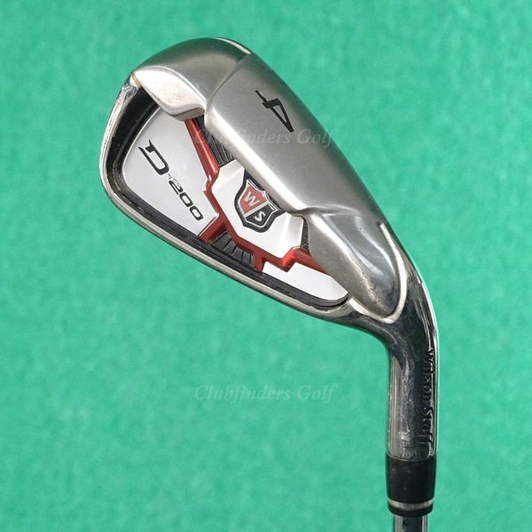 Wilson Staff D-200 Single 4 Iron Factory FST Steel Uniflex