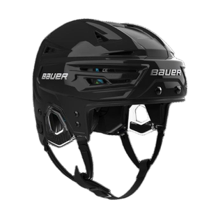 NEW! Bauer RE-AKT 155 Helmet, Black, Large with BAUER III-FACEMASK - I2 "OREO" Large Bundle