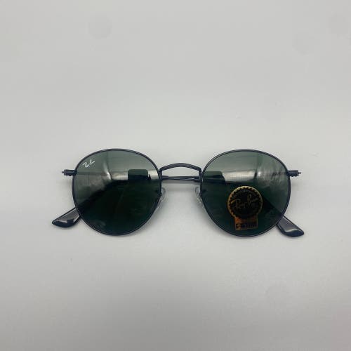 RAY BAN Round Metal Green Classic G-15 Unisex Sunglasses RB3447 002