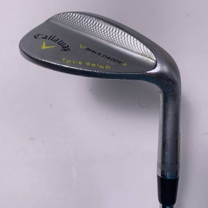 Callaway Mack Daddy 2 Chrome Lob Wedge LW 60* 9 T-Grind True Temper DG Mens RH