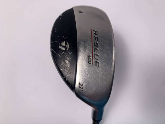 TaylorMade Rescue Mid 4 Hybrid 22* UG65 Stiff Graphite Mens RH