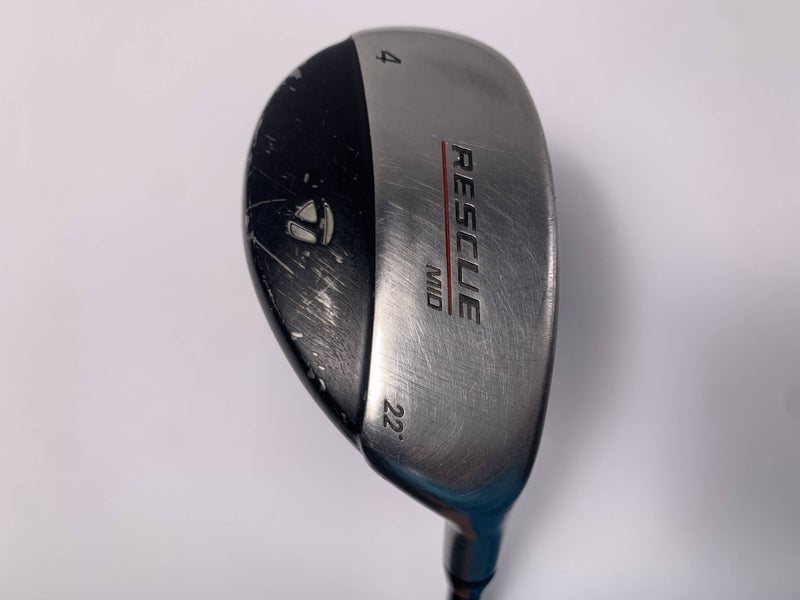 TaylorMade Rescue Mid 4 Hybrid 22* UG65 Stiff Graphite Mens RH