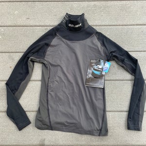 Youth Bauer (New) XS Undershirt With Neckguard