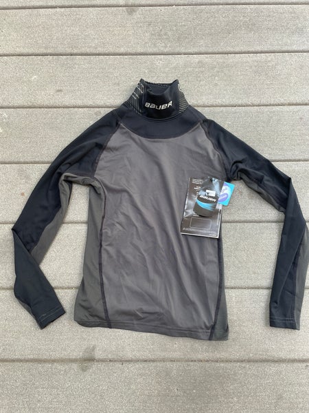 Youth Bauer (New) XS Undershirt With Neckguard