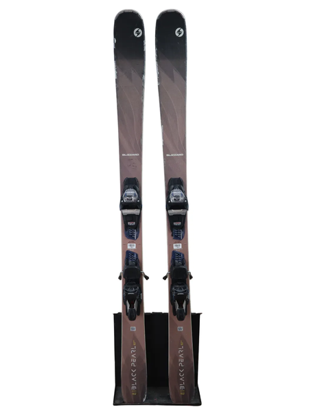 Used 2020 Blizzard Black Pearl 82 SP Skis (152cm) w/ Marker 11 TCX Bindings