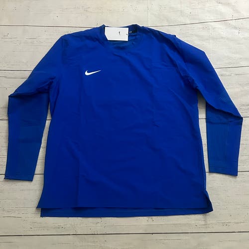 Nike Men's Dri-FIT Lightweight Player Pullover Blue Size Medium FD4291-449
