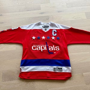 Alex Ovechkin Washington Capitals Third Reebook Jersey Mens Large (Used)