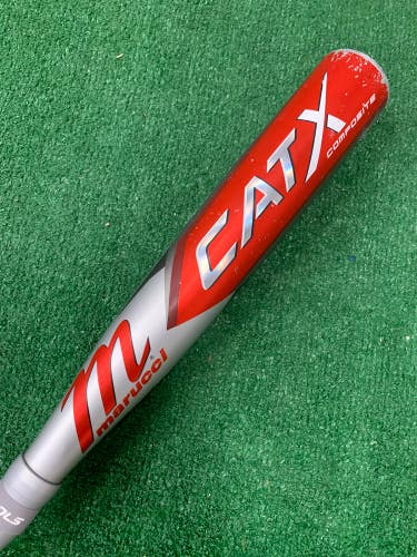 2023 Marucci CAT X Composite Bat USSSA Certified (-10) Composite 20 oz 30" (Used)