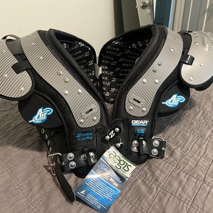 Large Adult Gear Pro Tec Z-Cool Shoulder Pads (New)