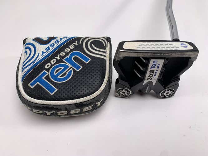 Odyssey 2-Ball Ten Tour Lined Putter 34" Mens RH