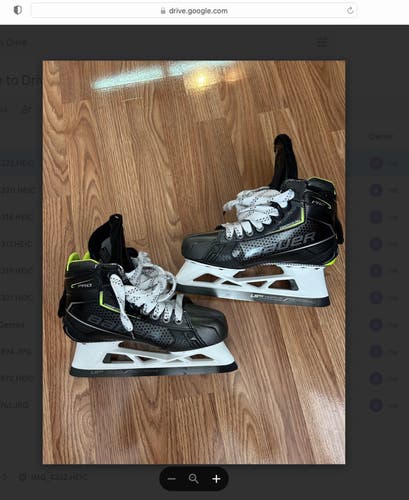 2022 Bauer Pro Hockey Goalie Skates Pro Stock 5 (Used)