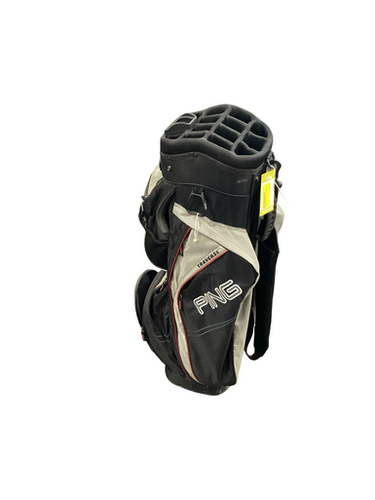 Used Ping TRAVERSE Mens Cart Bag Black 11613-S000166099