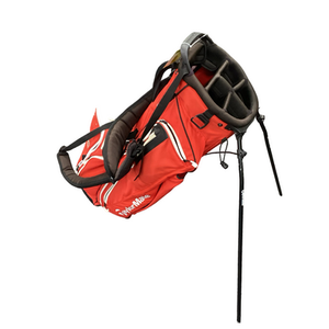 Used Taylormade FLEX TECH Mens Stand Bag Red 11613-S000166098