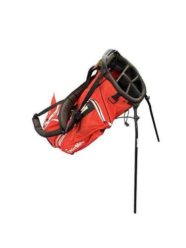 Used Taylormade FLEX TECH Mens Stand Bag Red 11613-S000166098